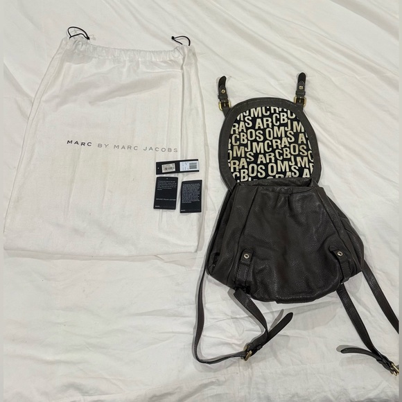 Marc by Marc Jacobs Classic Q Backpack- in Grey - Picture 15 of 15